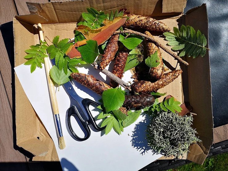 Du visar för närvarande Naturlig konst