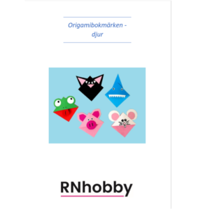 Origami - Hörnbokmärken. Djur eller monster - Bild 7