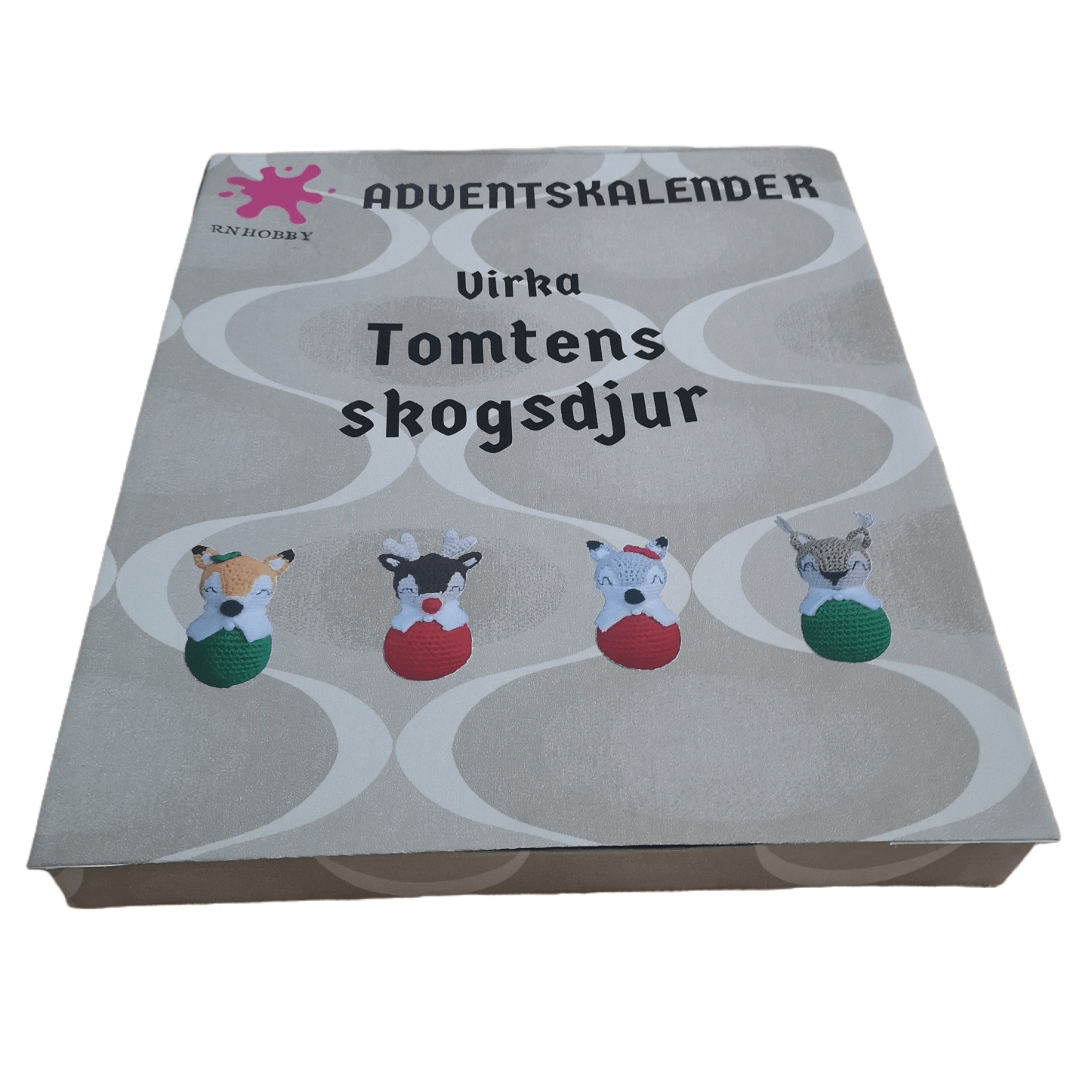 Adventskalender, virka tomtens skogsdjur - Bild 6