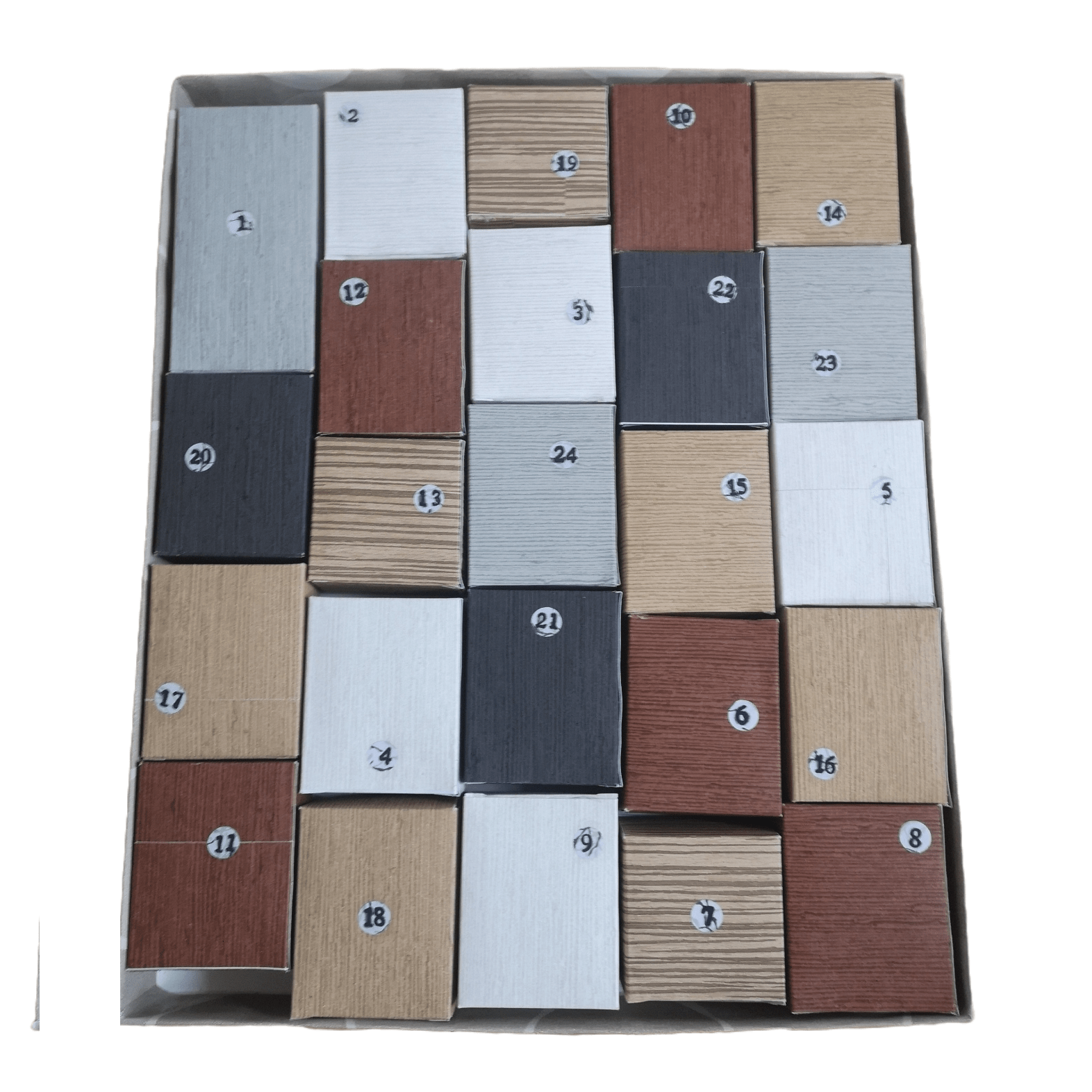 Adventskalender, virka tomtens skogsdjur - Bild 7