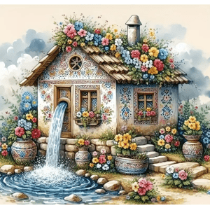 Diamond painting, flera motiv
